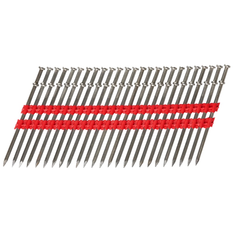 Milwaukee MDP16D-2000 3 in (Drivable) 3-5/8 in (Total) Steel Bright Duplex Nails – 2000/Pack