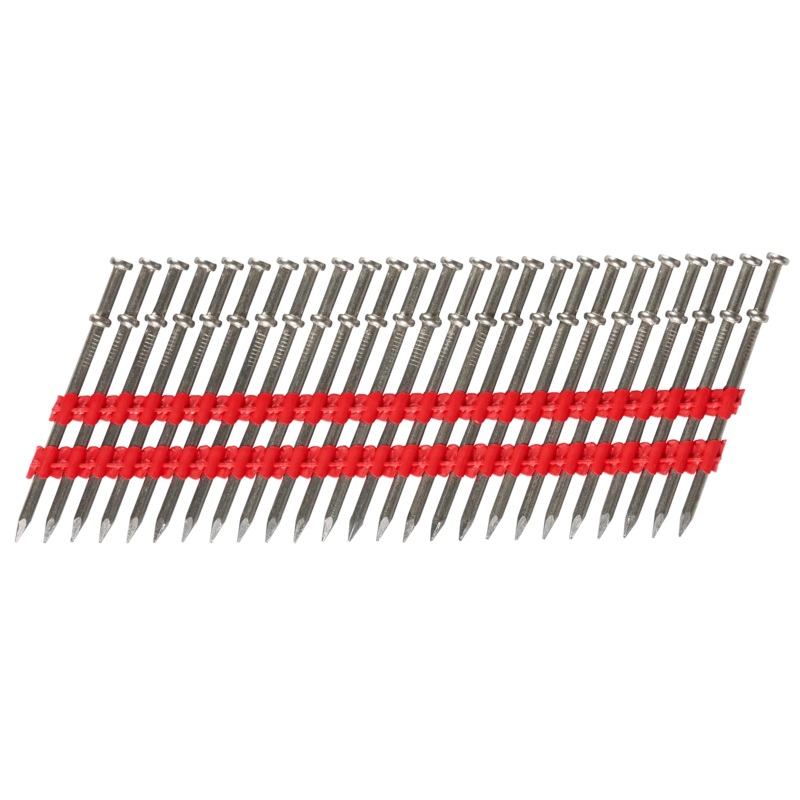 Milwaukee MDP8D-2000 2-1/4 in (Drivable) 2-7/8 in (Total) Steel Bright Collated Duplex Nails – 2000/