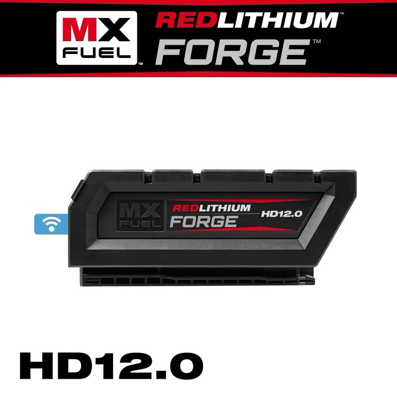 Milwaukee MXFHD812 REDLITHIUM FORGE Lithium-Ion 12 Ah 1.15 hr Rechargeable Battery Pack