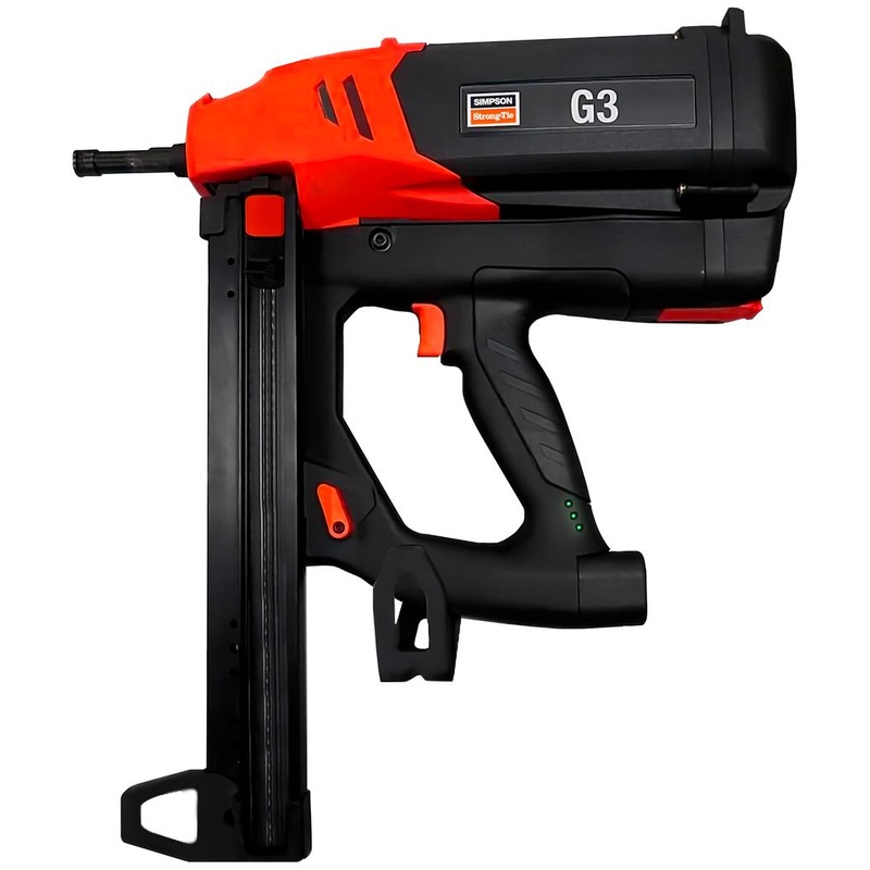 Simpsons G3 1/2 – 1-1/2 in 0.24-0.3 in Lithium-Ion Gas Actuated Fastening Tool (Nailer)