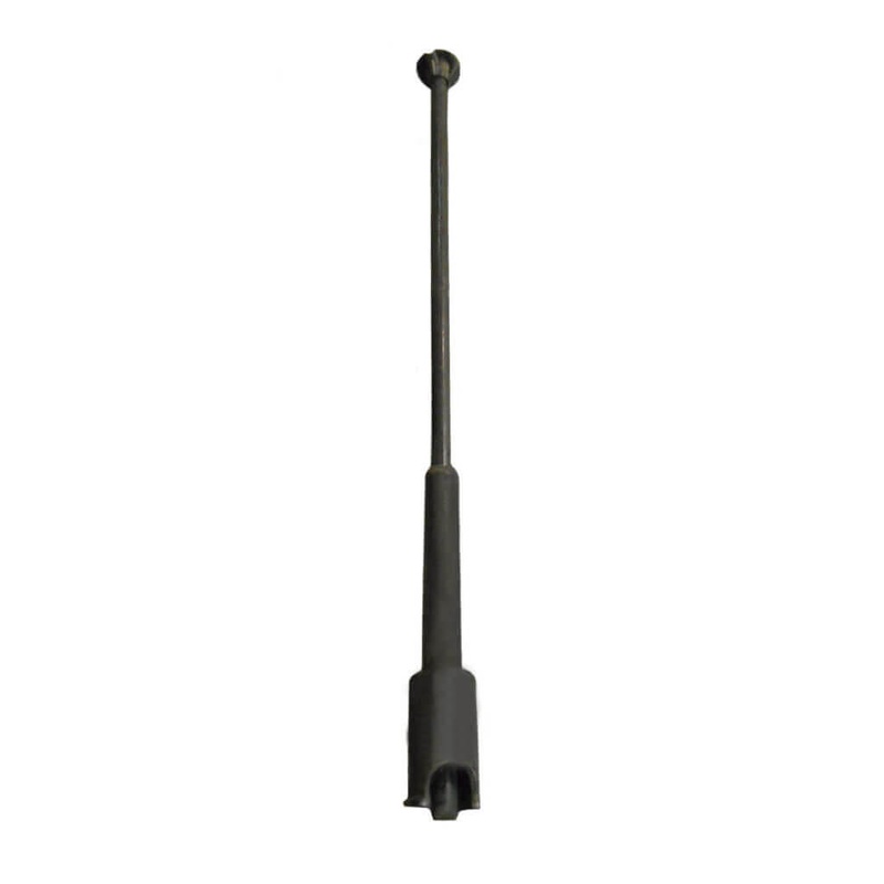 5 ft. Waterbox Black Painted Arch Pattern Base Curb Box