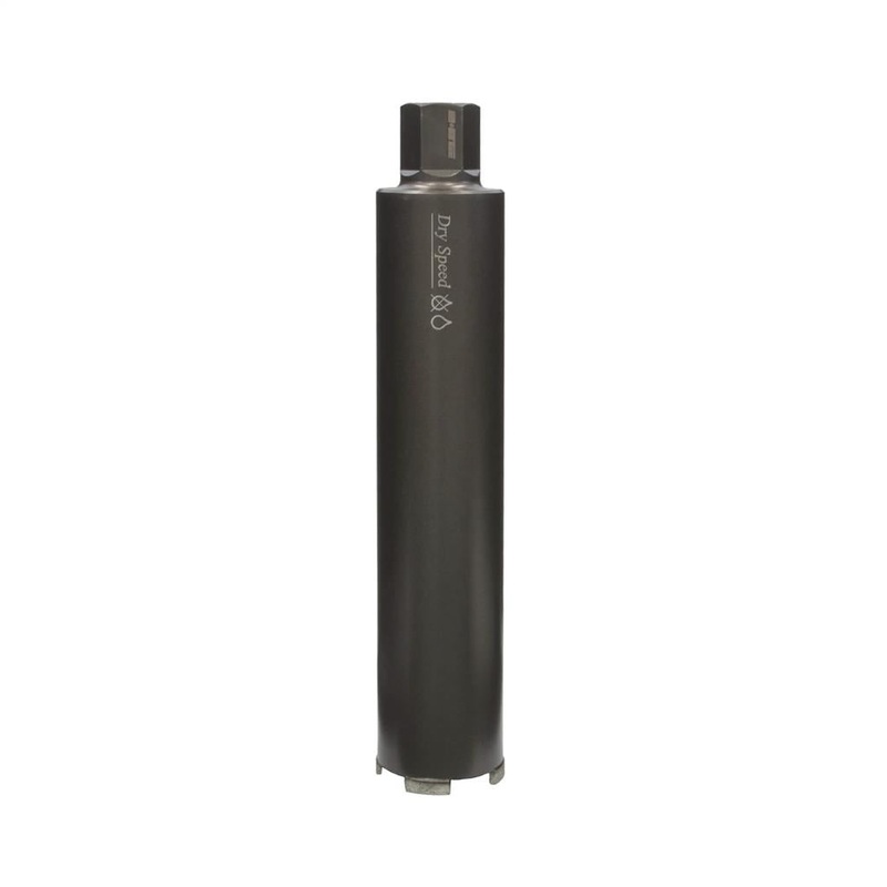 B+BTec 2.000.558 4-1/2 in x 13 in Diamond on Steel Dry-Speed Core Drill Rig Bit
