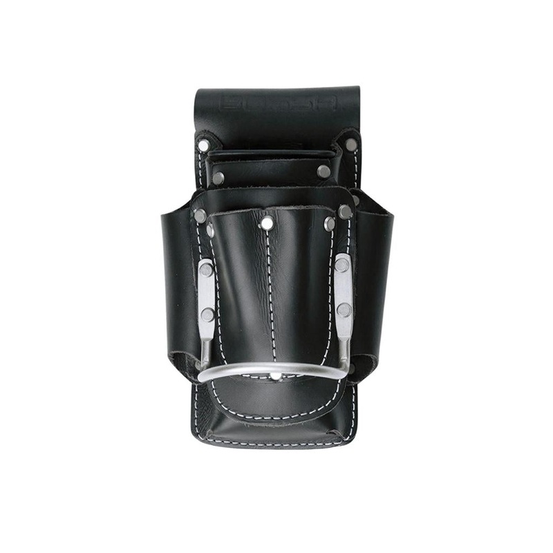 Bossa Top Grain Leather 7-In-1 Tool Holder Pouch with Hammer Loop