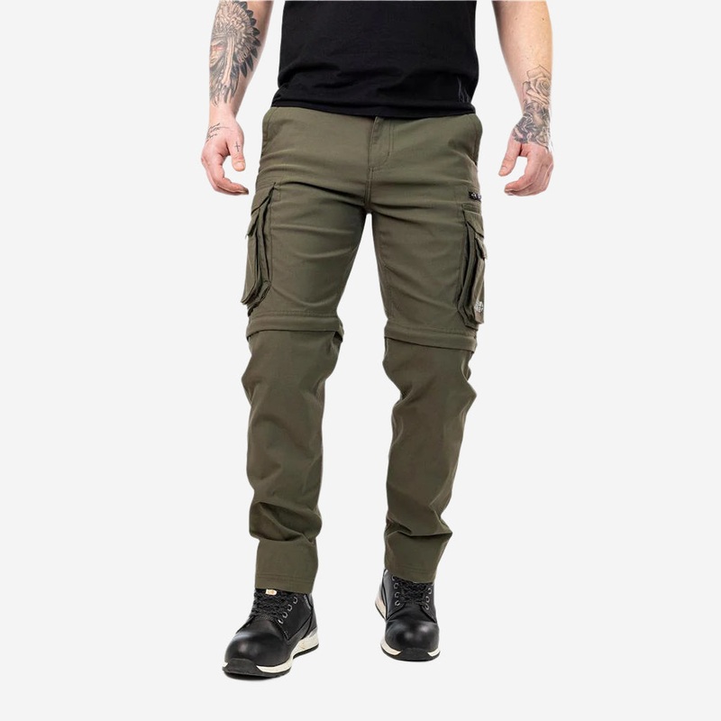 DuraDrive Elevate Flex-Fabric Convertible Cargo Work Pants