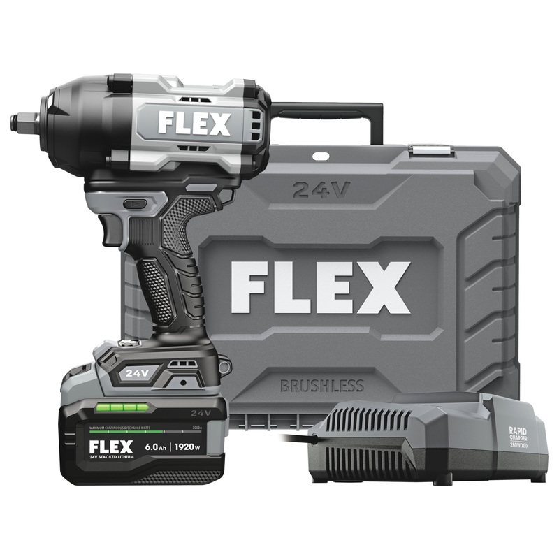 FLEX FX1472-1H High-Torque Impact Wrench Stacked Lithium Kit