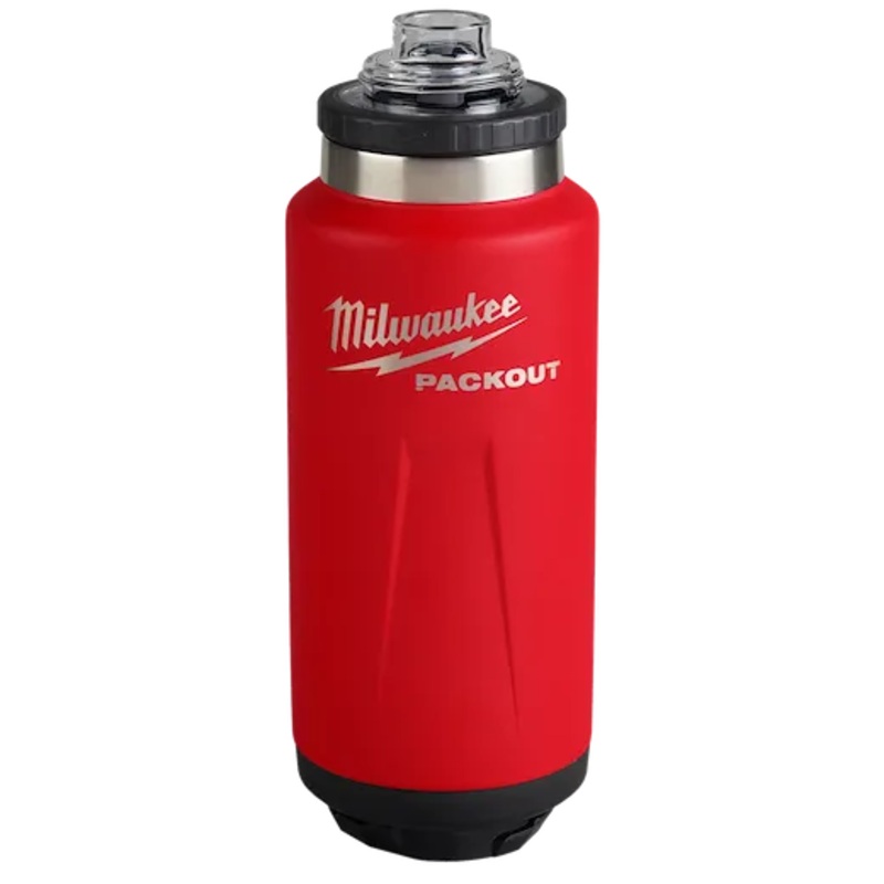 MILWAUKEE 48-22-8397R PACKOUT 36oz Insulated Bottle with Chug Lid