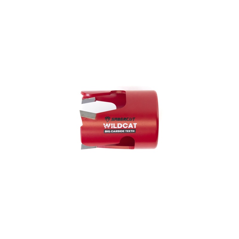 Sabercut Wildcat 2-1/4 In. Big Carbide Rough-In Hole Saw