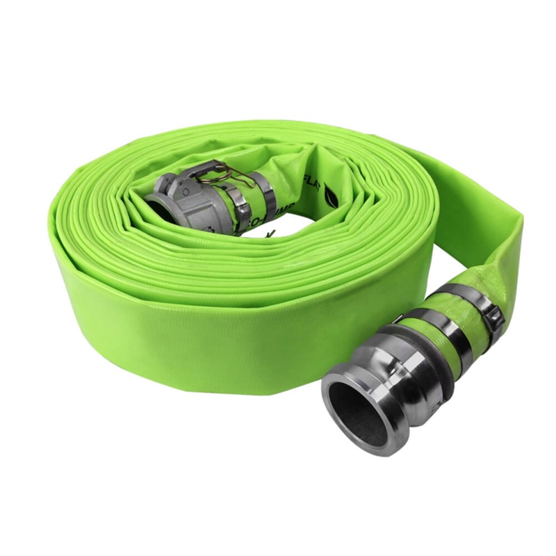 XWA 15-048GCE 3 in 50 ft Green Quick-Link Discharge Hose