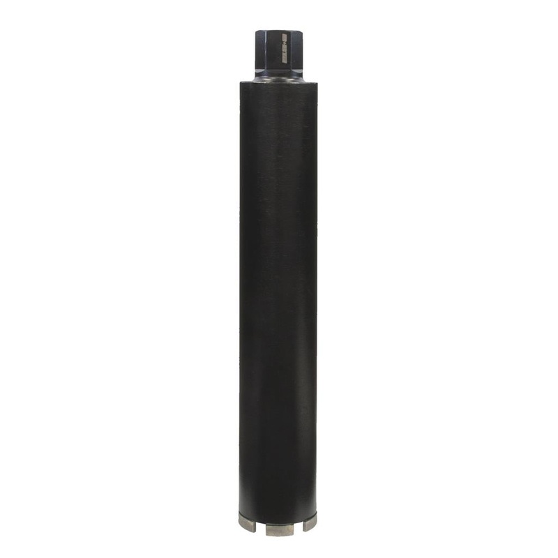 B+BTec 2.000.532 5-1/4 in x 16 in Diamond on Steel Hi-Speed Core Drill Rig Bit