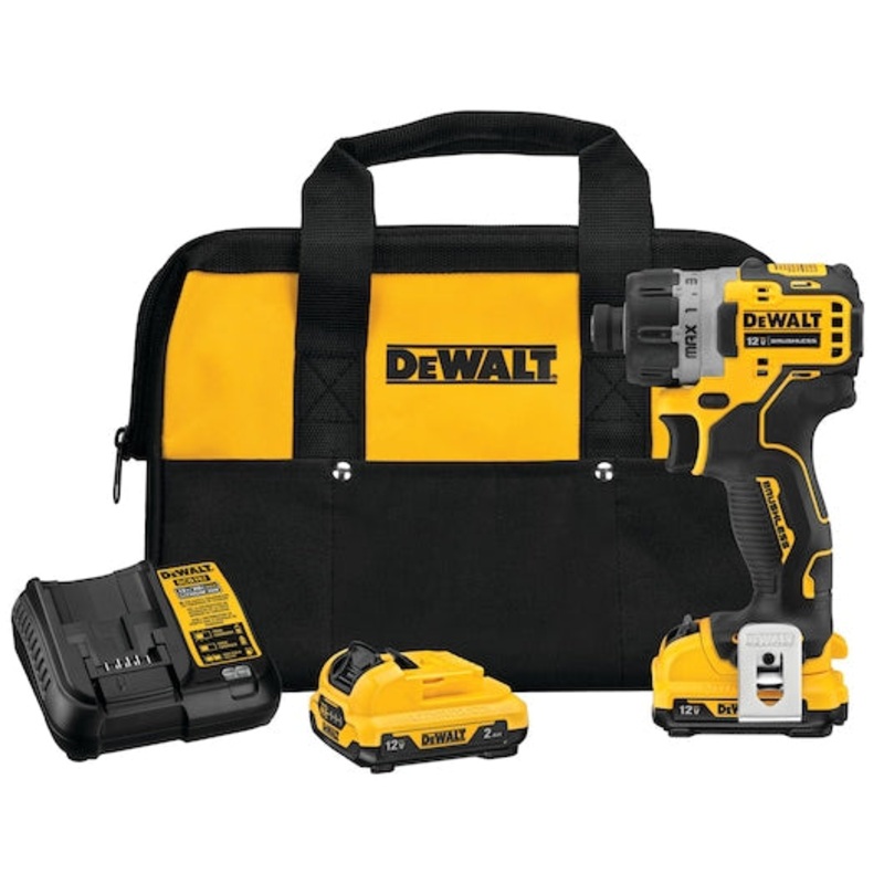 DeWalt DCF601F2 XTREME 12V MAX* 1/4 in 12 V Lithium-Ion Brushless Cordless Screwdriver Kit