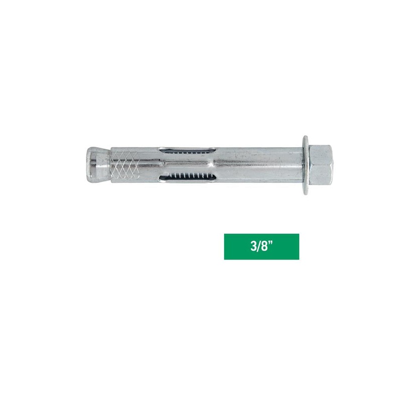 DuraDrive 3/8 in 4 in Carbon Steel Sleeve Anchor – 50/Pack
