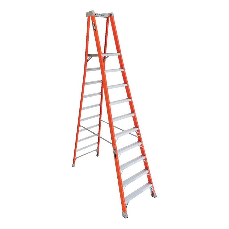 LOUSVILLE F/G STEP PLATFORM LADDER 10′