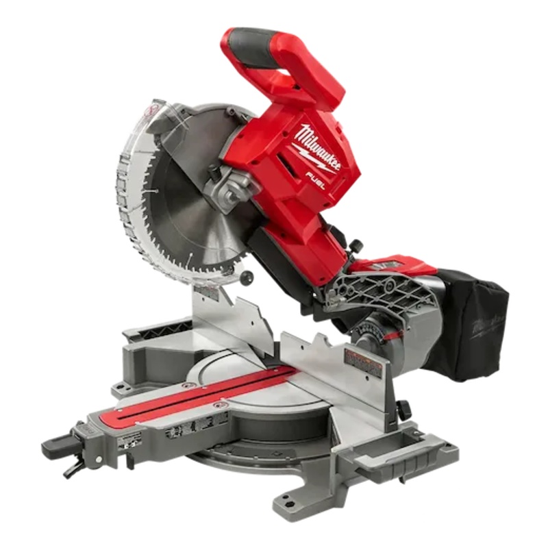 Milwaukee 2734-20 10 in 4000 rpm M18 FUEL Dual Bevel Sliding Compound Cordless Miter Saw (Tool Only