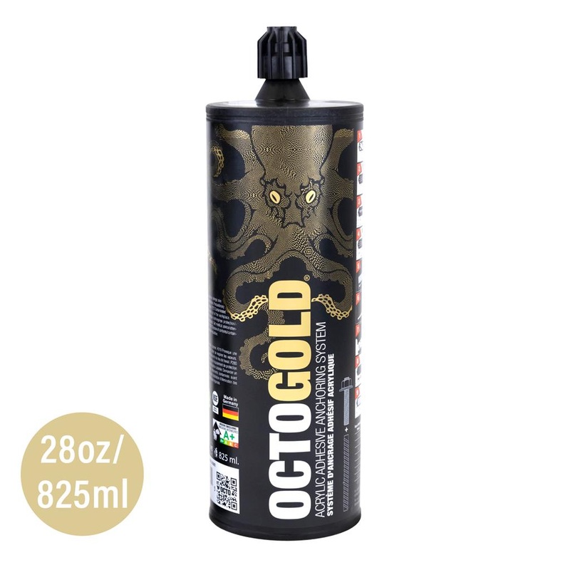 Octogold Dual Cartidge Acrylic Adhesive Chemical Anchor 825 ml / 28 oz