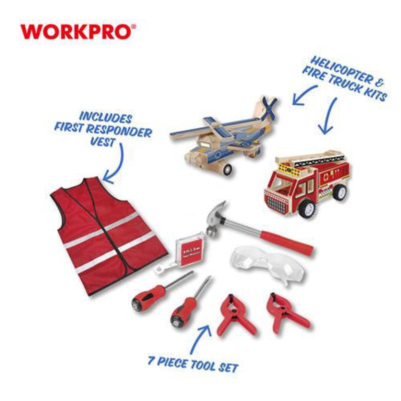 WorkPro DIY Kids Toy Kit – First Responder