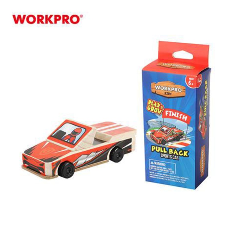 WorkPro Kids Toy Car Builder Kit