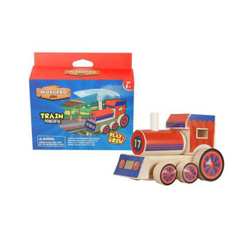 WorkPro Kids Toy Train Builder Kit