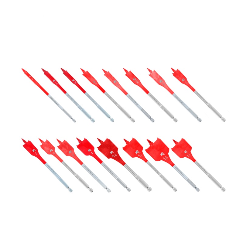 DIABLO PROMO DSP2980-S16P ASSORTED SPADE BIT SET W/POUCH 16PC