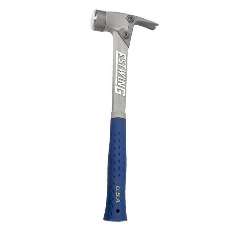 Estwing 14 oz. x 16 in. Milled Checkered Face Forged Aircraft Aluminum Alloy Framing Hammer