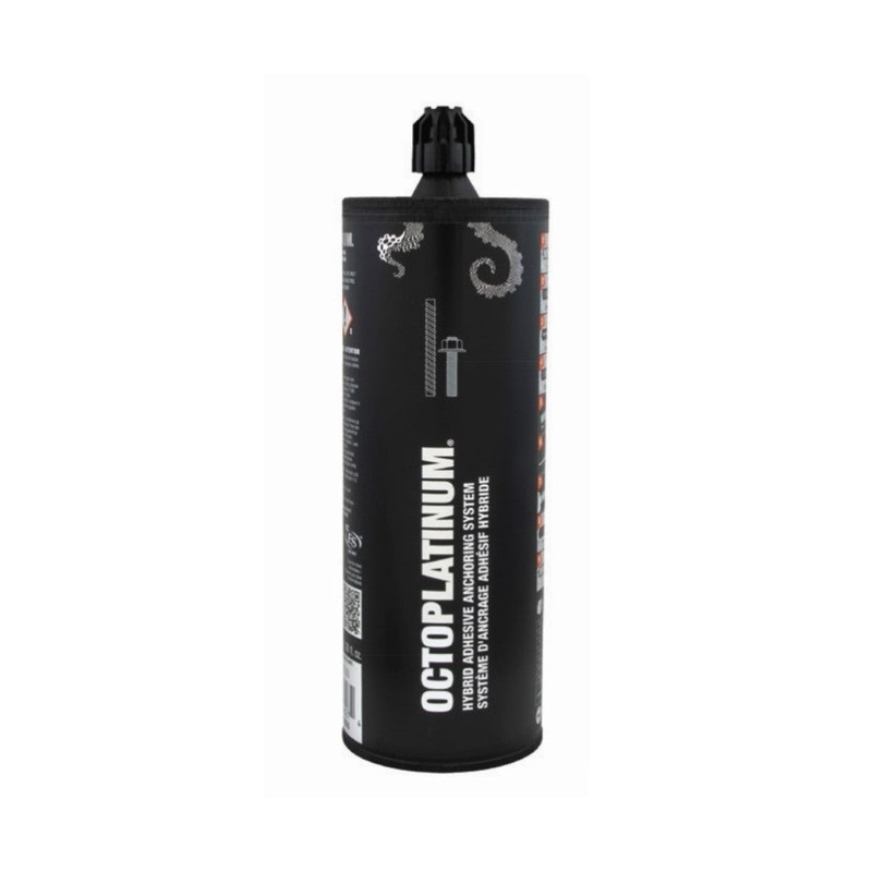 Octoplatinum Dual Cartridge Hybrid Adhesive Chemical Anchor 825 ml / 28 oz
