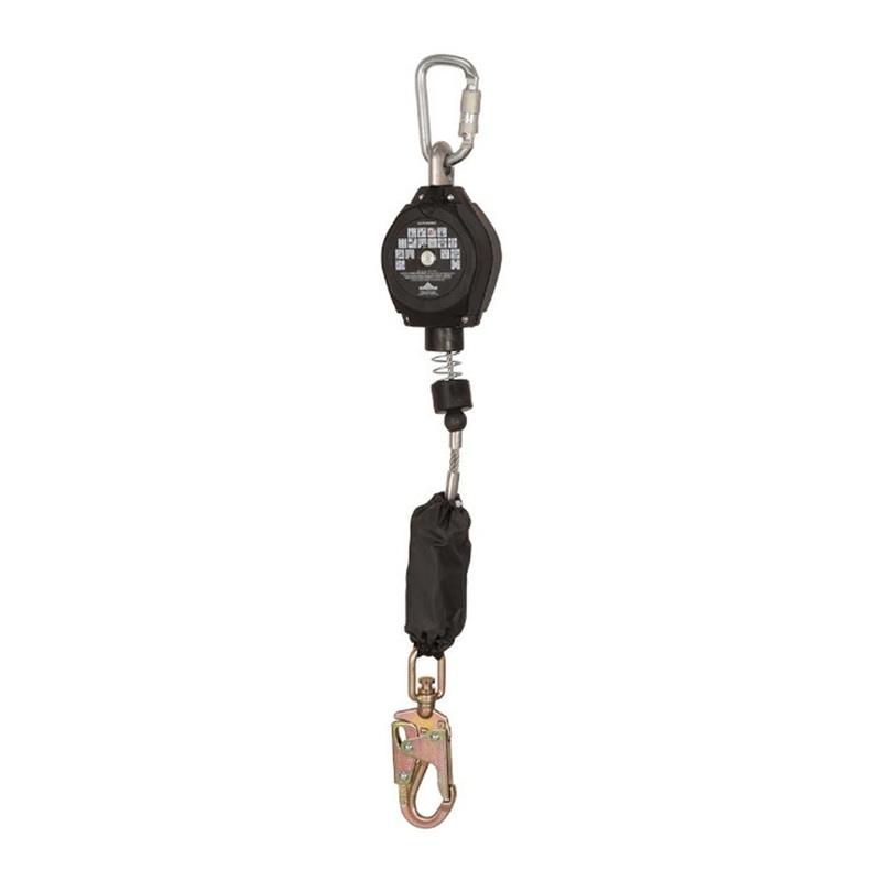PEAKWORKS SRL-73302-10LE FALL ARREST 3/16IN. STEEL CABLE SELF-RETRACTING LIFELINE