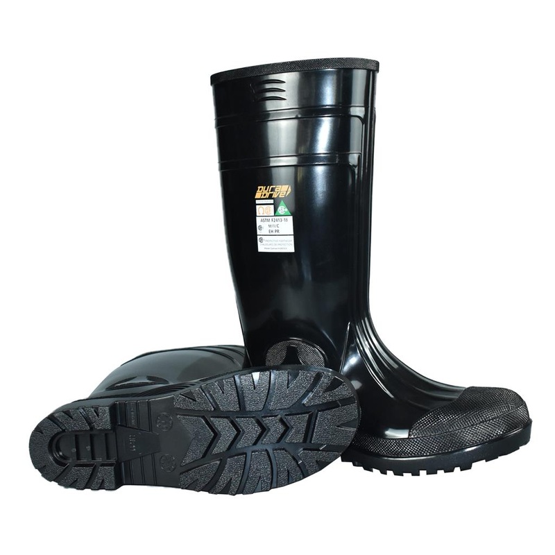 DuraDrive 15 in. Steel Toe CSA PVC Rubber Boots