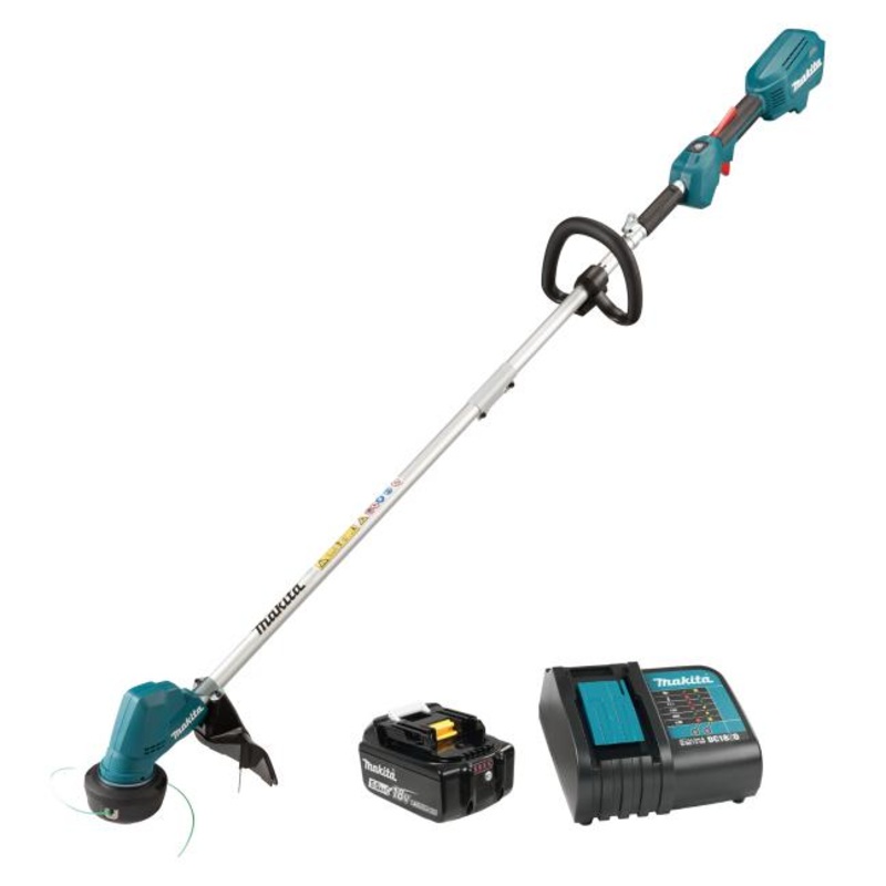 Makita DUR192LST1 18V LXT Brushless 13 in. Line Trimmer Kit (5.0 Ah x1)