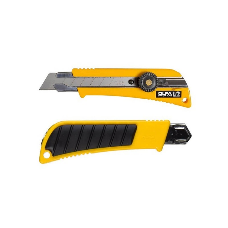 OLFA L-2/CP2BB KNIFE 18MM BOGO 2/PK PROMOTION