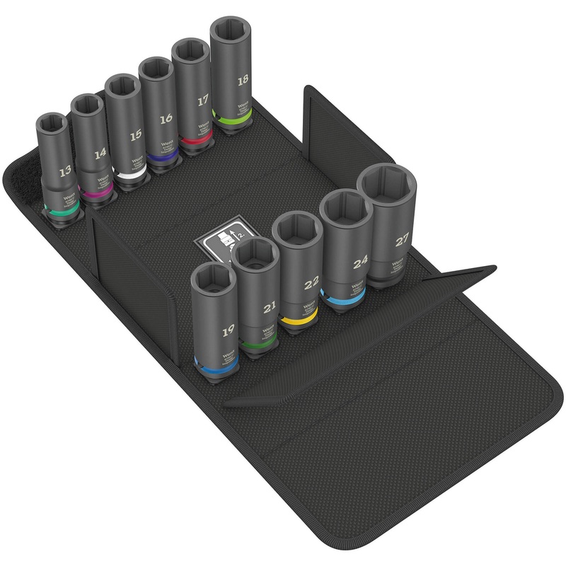 WERA 05004841001 8790 Impaktor Deep Set 1 11-Pieces