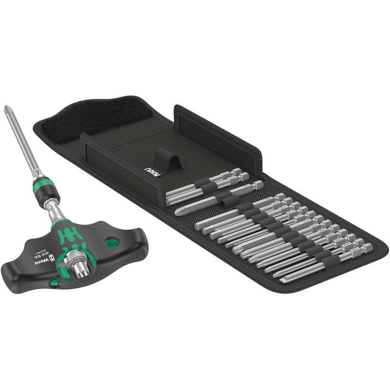 WERA 05057473001 Kraftform Kompakt 400 RA Imperial Set 1 17-Pieces