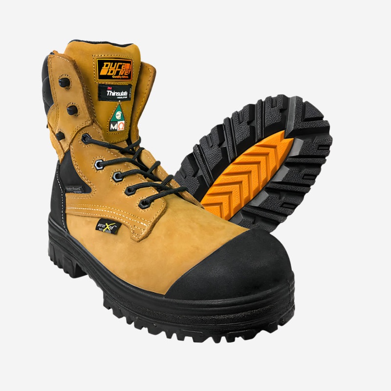 DuraDrive CSA PATRON 8 in. Composite Toe Nubuck Waterproof Work Boots