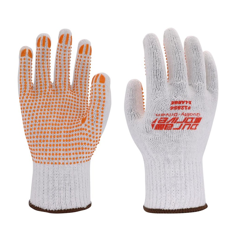 DuraDrive Knitted PVC Dot Gloves (12 Pairs)