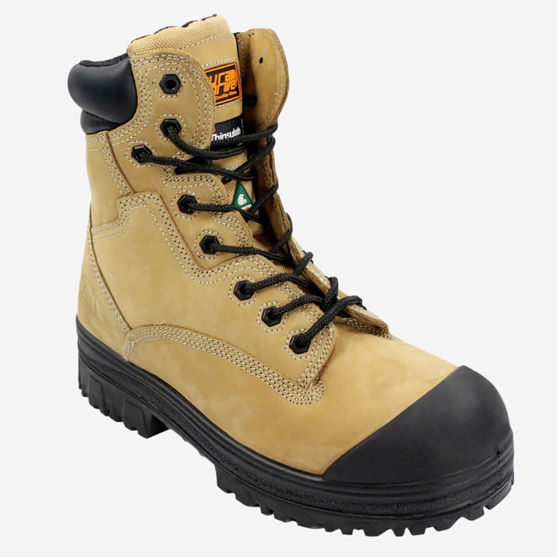 DuraDrive Men’s CSA TUNDRA 8 in. Composite Toe Metal Free Cow Nubuck Insulated Work Boots