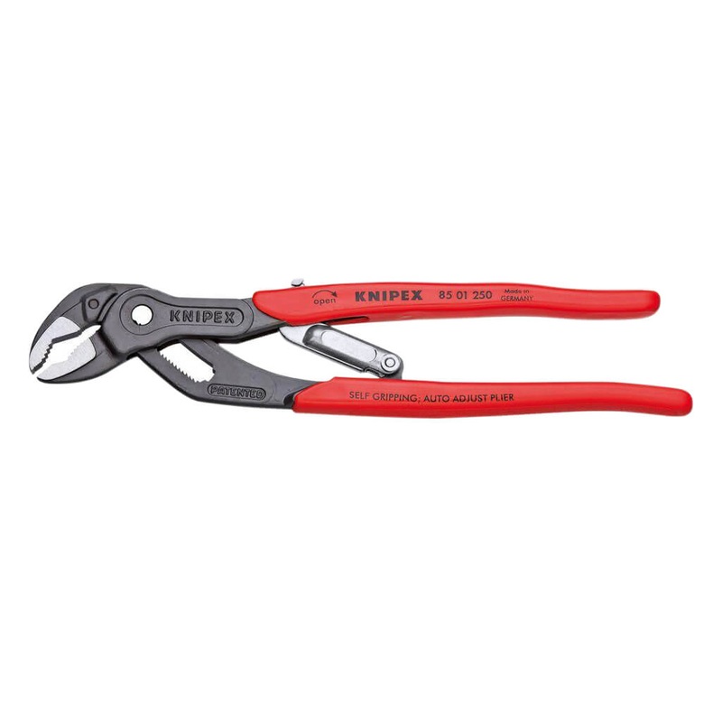 Knipex 85 01 250 SBA 10 in. Auto-Adjusting Self-Gripping Water Pump Pliers