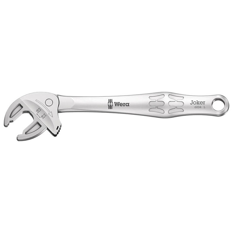 Wera 05020101001 Joker 6004 5/8 in. – 3/4 in. L Self-Setting Spanner