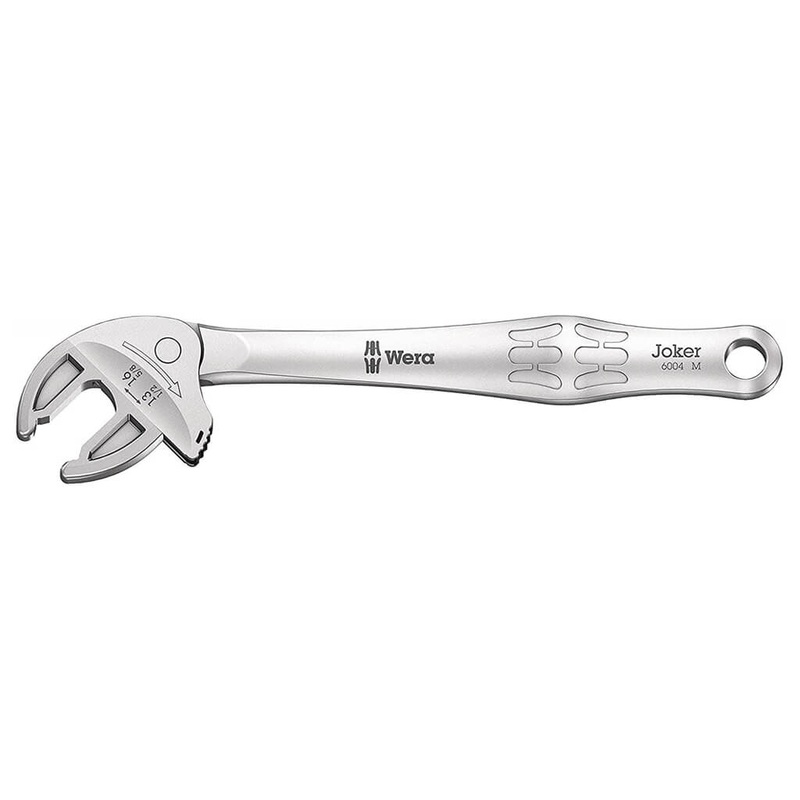 Wera 05020103001 Joker 6004 1/2 in. – 5/8 in. M Self-Setting Spanner