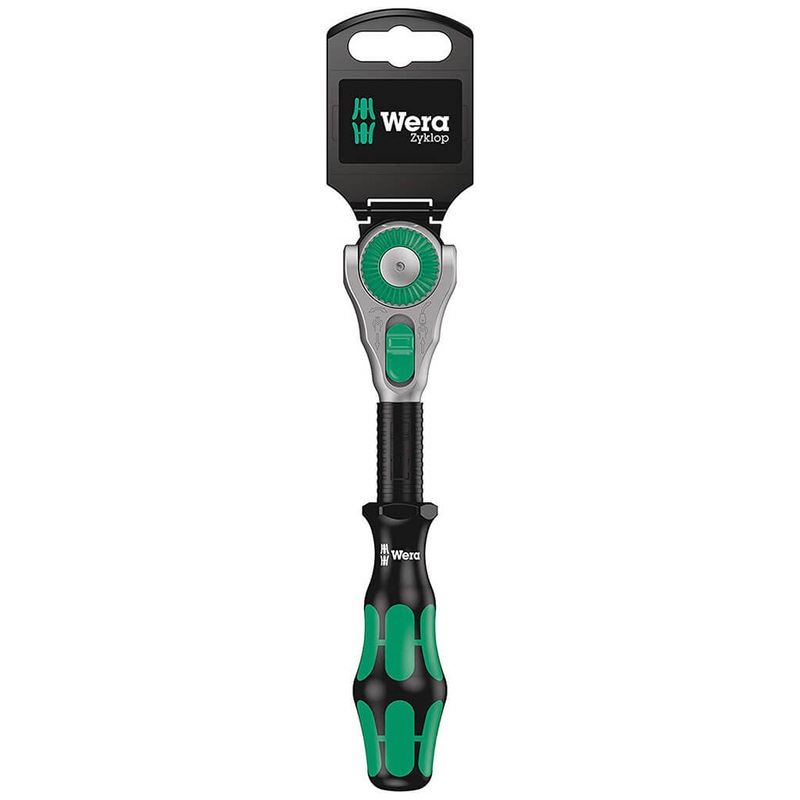 Wera 05073261001 8000B Zyklop 3/8 in. Drive Speed Ratchet