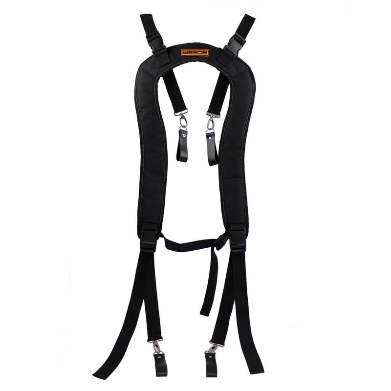 Bossa 2 in. Heavy Duty Elastic Tool Belt Suspenders