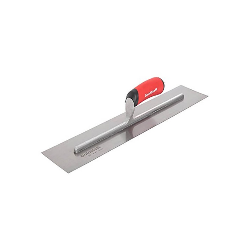 Goldblatt 14 in. x 4 in. Soft Grip Finishing Trowel
