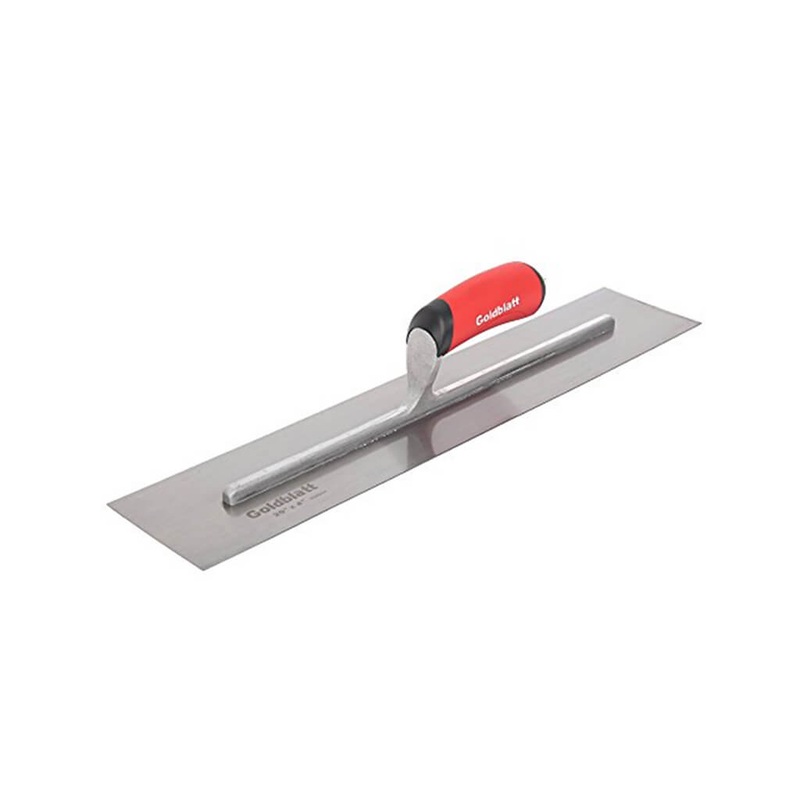 Goldblatt 16 in. x 4 in. Soft Grip Finishing Trowel