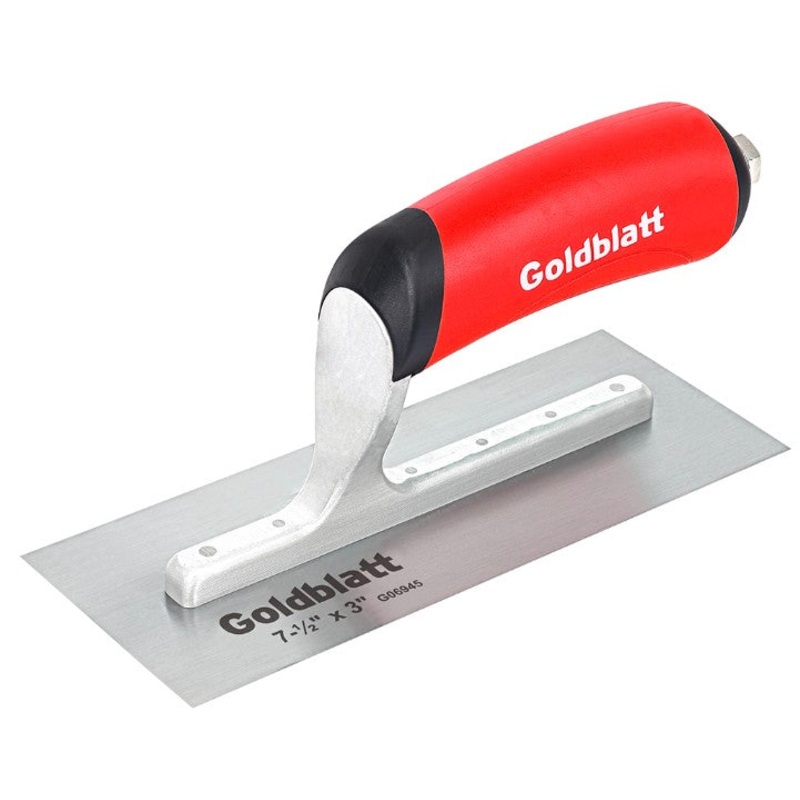Goldblatt 7-1/2 in. x 3 in. Stainless Steel Mini Trowel