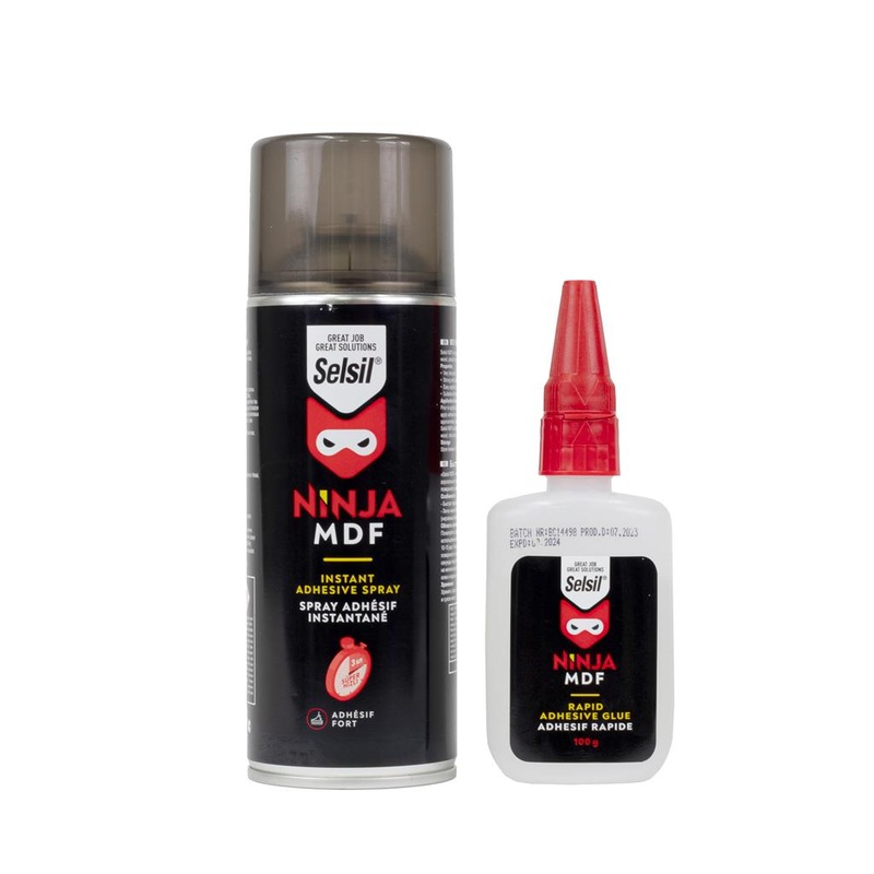 Selsil Ninja MDF Rapid Adhesive Super Glue