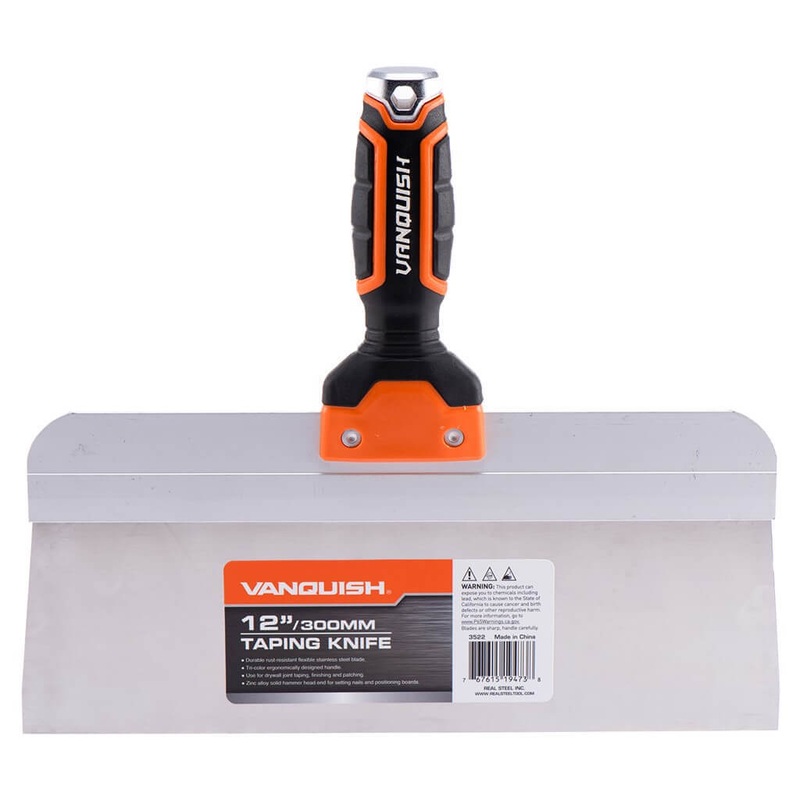 Vanquish 12 in.  Stainless Steel Drywall Taping Knife