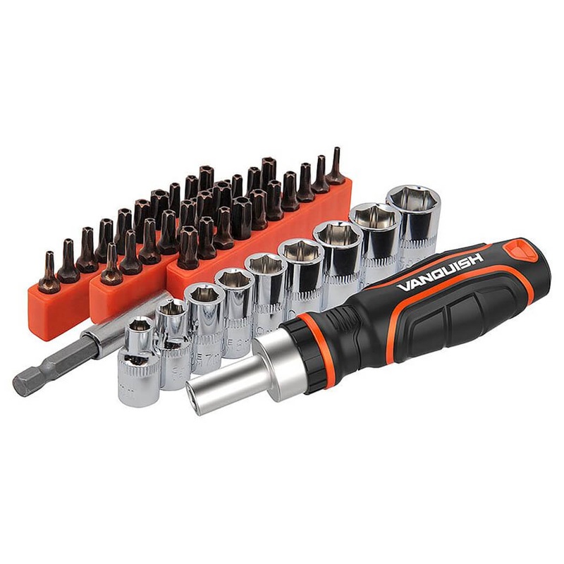 Vanquish 41-Piece Metric 1/4 in. Screwdriver Bit & Socket Set