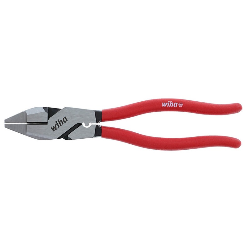 Wiha 32624 9.5 in. Classic Grip Lineman’s Plier with Crimpers