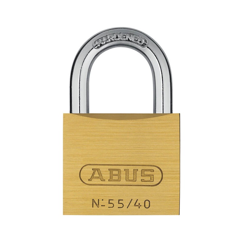 ABUS 55/40-KA-5401 1-1/2 in. Body x 7/8 in. Shackle Solid Brass Keyed Alike Padlock