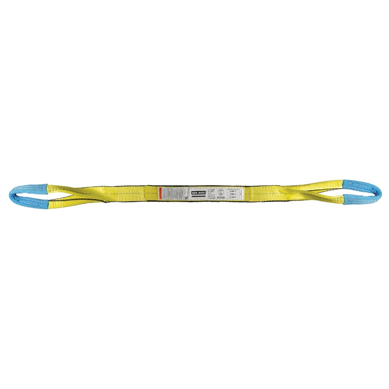 Ben-Mor EE2-902Y06T3 2 in. x 6 ft. 2-Ply Type 3 Synthetic Web Sling