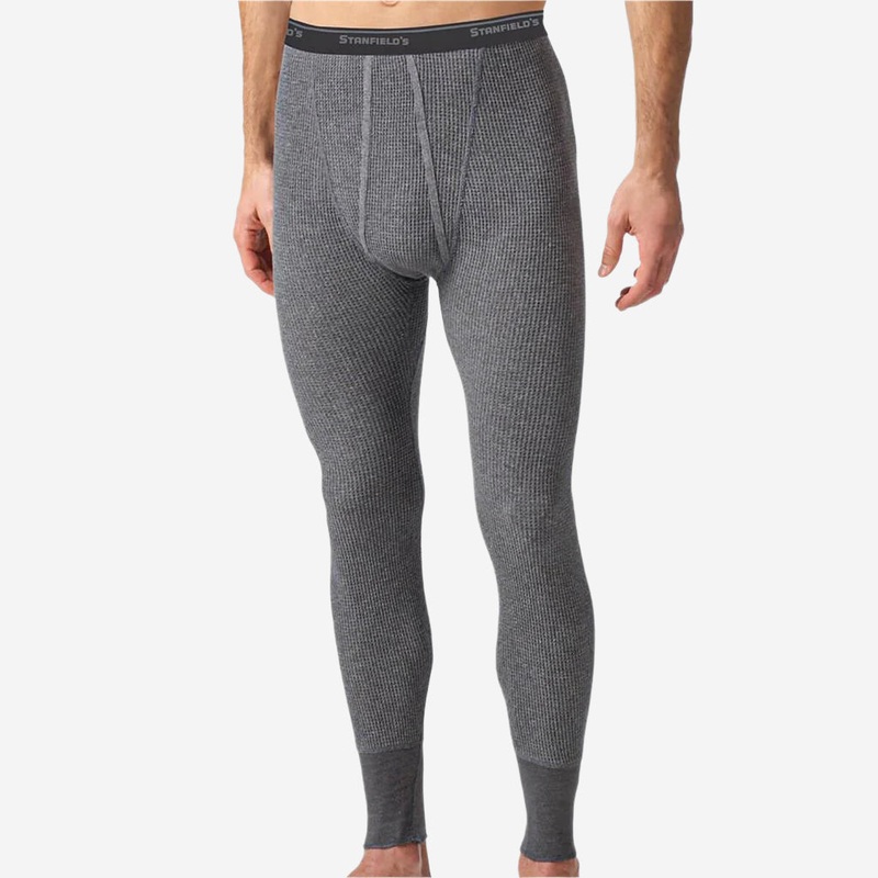 Stanfield’s Essentials Waffle-Knit Thermal Long John