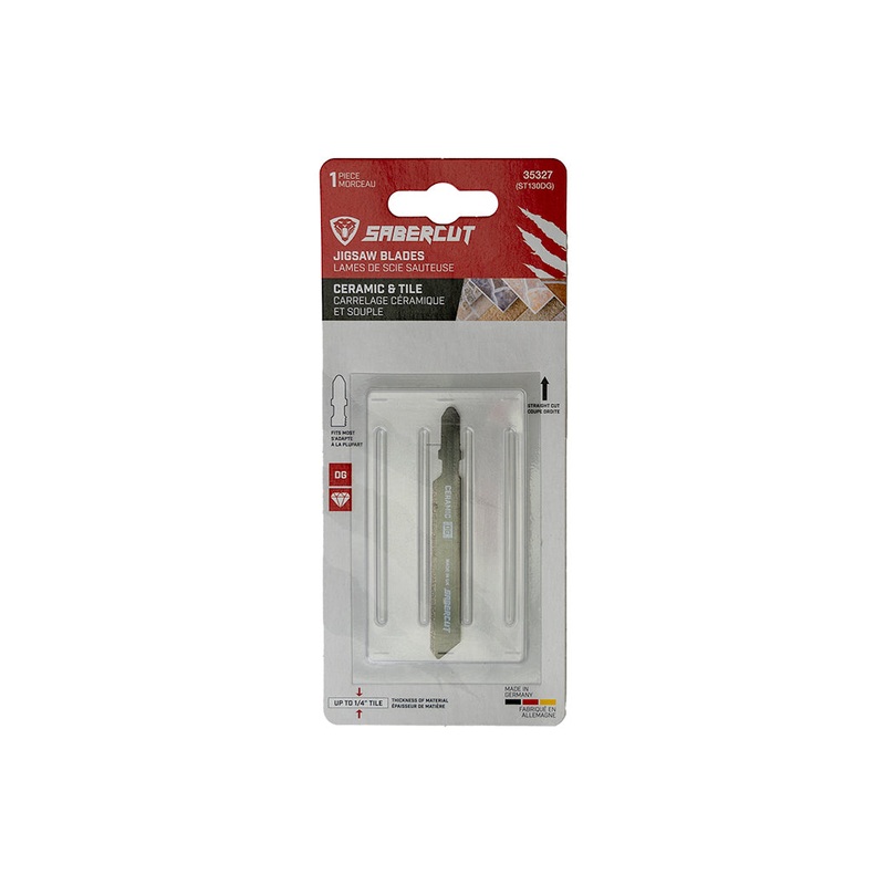 Sabercut 3-1/2 in. T-Shank Diamond Grit Jigsaw Blade for Tile