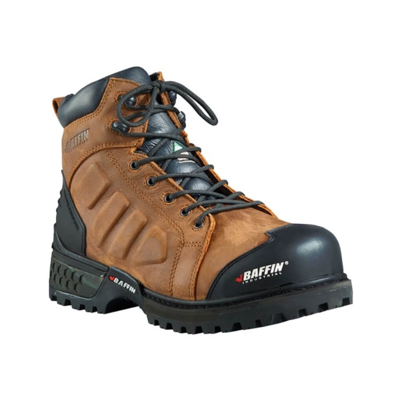 Baffin MNSTMP02 Men’s CSA 6in. Brown Monster Metal-Free Leather Waterproof Safety Work Boots